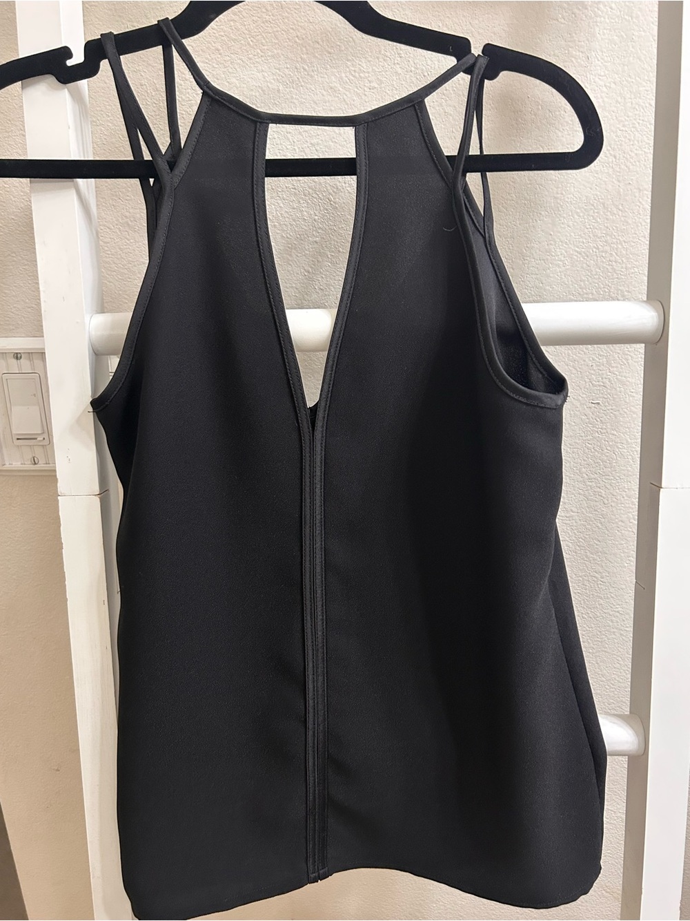 Banana Republic Black Strappy One-Piece Swimwear